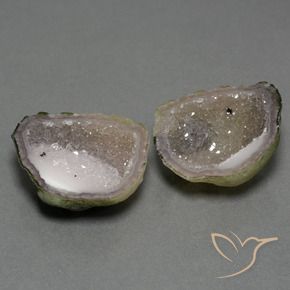35.74캐럿 천연 멀티컬러 아게이트 지오드 보석, 멋진 모양, 23.7×20.2 mm, 불투명체