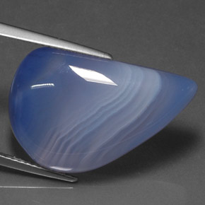 18.69캐럿 천연 다색 마노, 투명한, 투명/반투명