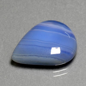 13.30캐럿 천연 멀티컬러 아게이트, 투명한, 20.9×17 mm, 투명/반투명