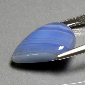 13.30캐럿 천연 멀티컬러 아게이트, 투명한, 20.9×17 mm, 투명/반투명