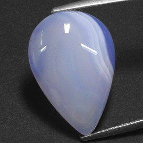 14.67캐럿 천연 멀티컬러 아게이트, 투명한, 22.9×15.7 mm, 투명/반투명