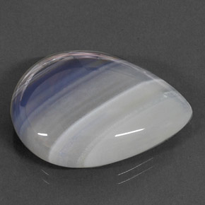 27.72캐럿 천연 멀티컬러 아게이트, 투명한, 26.2×20.1 mm, 투명/반투명