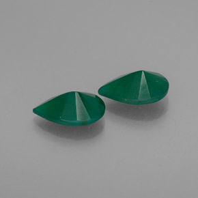 캐럿 천연 녹색 마노 보석, 투명한, 투명/반투명