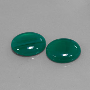 캐럿 천연 그린 아게이트 보석, 투명한, 11.9×10 mm, 투명/반투명