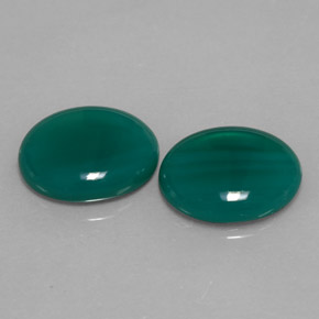 캐럿 천연 그린 아게이트 보석, 투명한, 12.1×10 mm, 투명/반투명