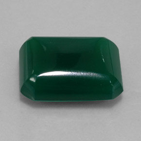 16.16캐럿 천연 그린 아게이트, 투명한, 18.9×15.4 mm, 투명/반투명