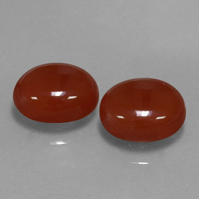 캐럿 천연 붉은빛 브라운 아게이트 보석, 투명한, 10.9×8.9 mm, 투명/반투명