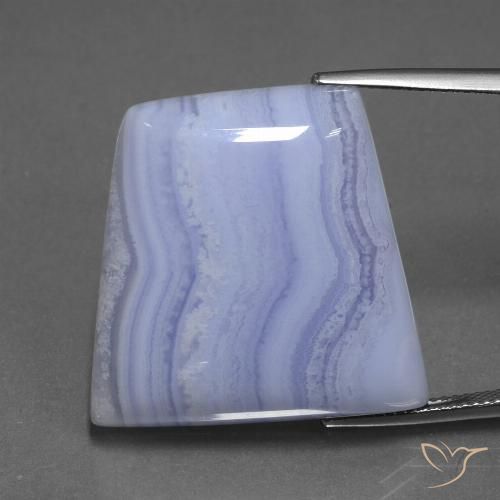 42.00ct 자연스러운 라이트 바이올렛 마노, 팬시한, 투명한