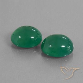 13.04캐럿 천연 따뜻한 녹색 아게이트 보석, 타원형 컷, 12.9×11.3 mm, 투명한