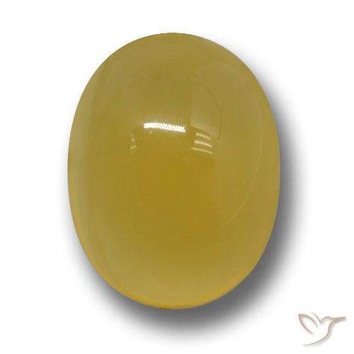 4.61ct 자연스러운 골든 오렌지 마노, 타원형, 투명한
