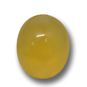 4.22캐럿 천연 골든 오렌지 아게이트, 타원형 컷, 11.6×9.5 mm, 투명한