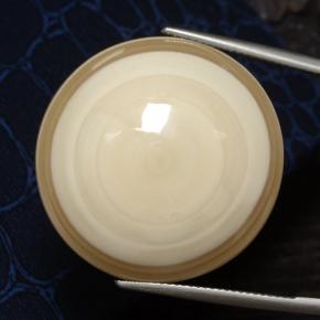 78.01캐럿 천연 멀티컬러 아게이트, 라운드 컷, 28.21 mm, 불투명체