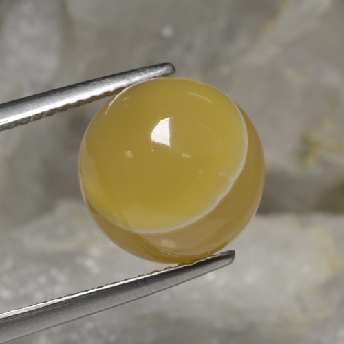 10.83캐럿 천연 멀티컬러 아게이트, 구형 / 볼, 11.35 mm, 투명한