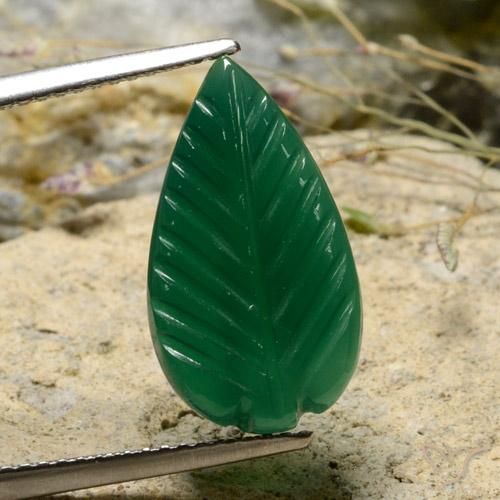 4.60ct 자연스러운 황록색 마노, 팬시한, 투명한