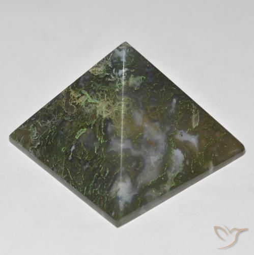 128.79ct 자연스러운 녹색과 빨간색 마노, 정사각형, 불투명체