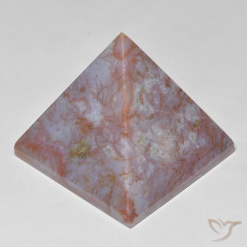 104.97ct 자연스러운 다색 마노, 정사각형, 불투명체