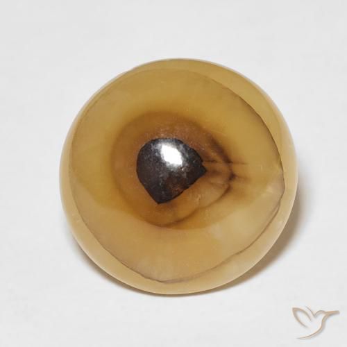 8.12ct 자연스러운 다색 마노, 타원형, 투명한