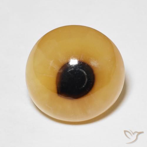 12.47ct 자연스러운 다색 마노, 둥근, 투명한