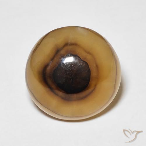 10.40ct 자연스러운 다색 마노, 둥근, 투명한