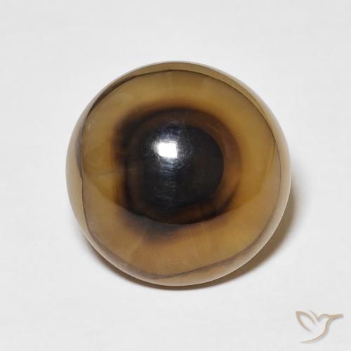 10.71ct 자연스러운 다색 마노, 둥근, 투명한
