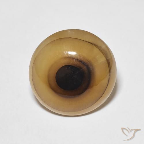 8.95ct 자연스러운 다색 마노, 둥근, 투명한