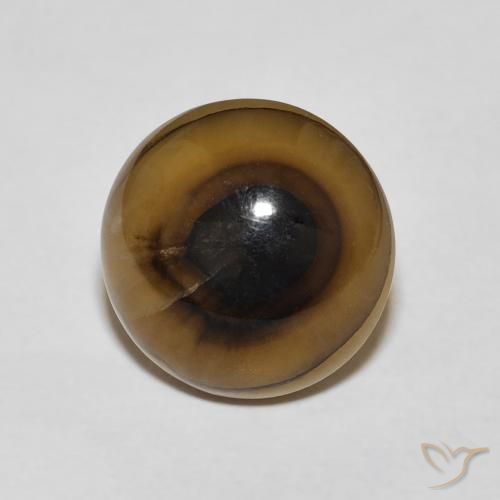 9.22ct 자연스러운 다색 마노, 둥근, 투명한