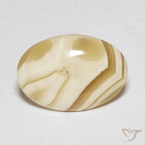 5.71ct 자연스러운 다색 마노, 타원형, 불투명체