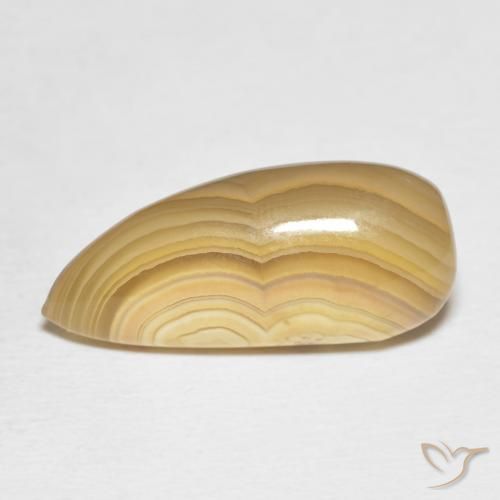 14.34ct 자연스러운 다색 마노, 팬시한, 불투명체