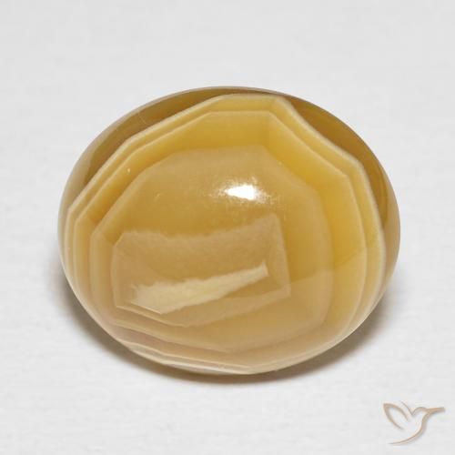 8.94ct 자연스러운 다색 마노, 타원형, 불투명체