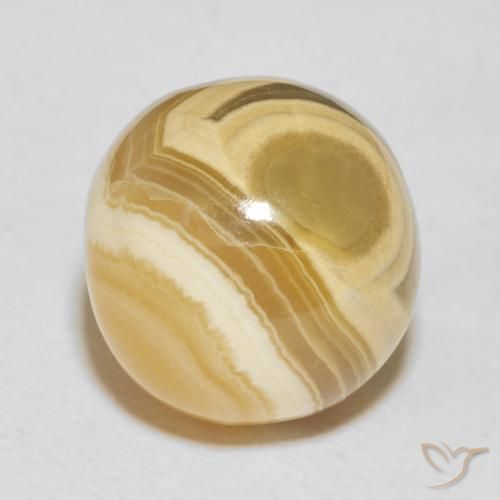26.61ct 자연스러운 다색 마노, 구 / 공, 불투명체