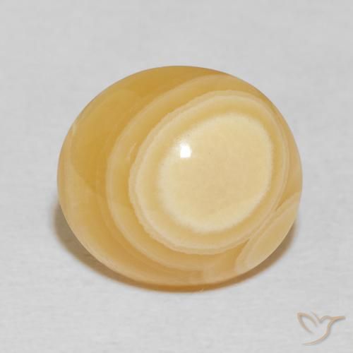 9.74ct 자연스러운 다색 마노, 타원형, 불투명체