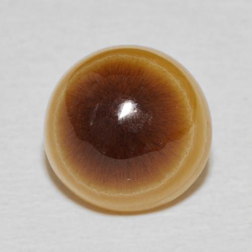 5.91ct 자연스러운 다색 마노, 둥근, 불투명체