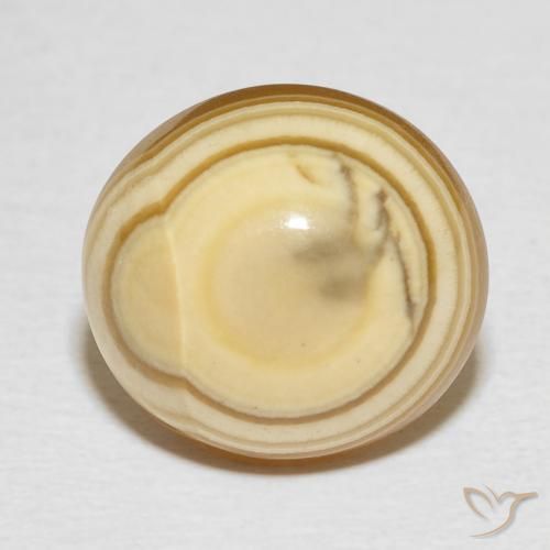 12.01ct 자연스러운 다색 마노, 타원형, 불투명체