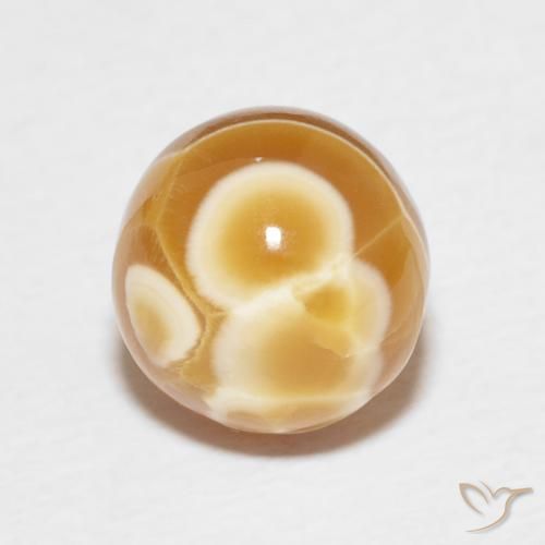 5.49ct 자연스러운 다색 마노, 구 / 공, 불투명체
