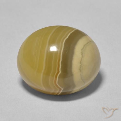 7.43ct 자연스러운 다색 마노, 타원형, 불투명체, Photo A