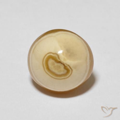 7.82ct 자연스러운 다색 마노, 둥근, 불투명체