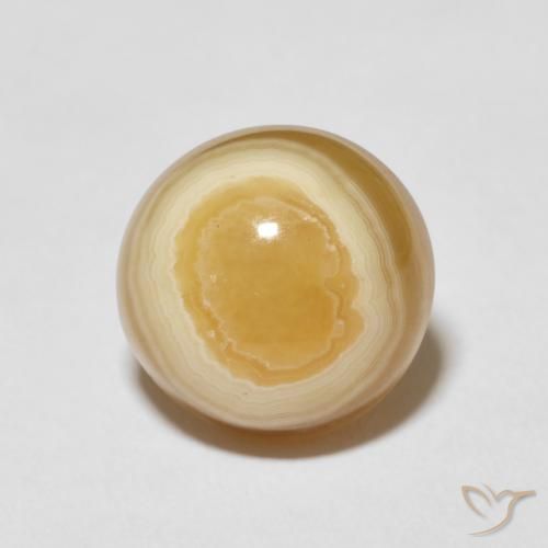 9.82ct 자연스러운 다색 마노, 둥근, 불투명체