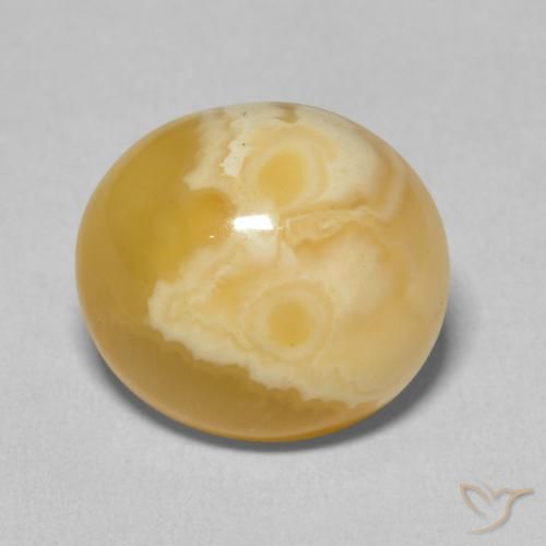 10.03ct 자연스러운 다색 마노, 타원형, 불투명체