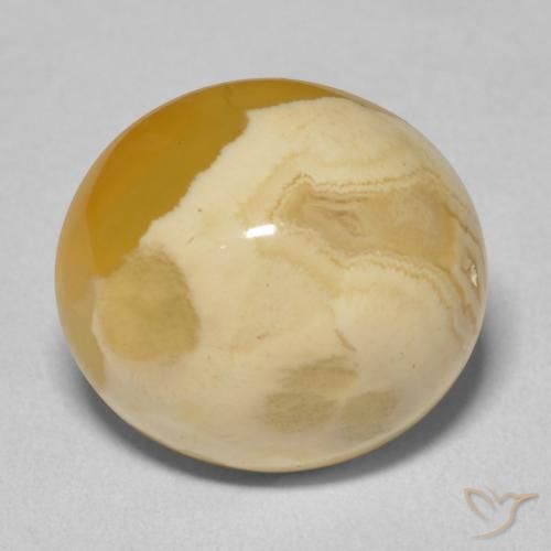 15.88ct 자연스러운 다색 마노, 타원형, 불투명체