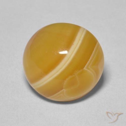 5.05ct 자연스러운 다색 마노, 둥근, 불투명체