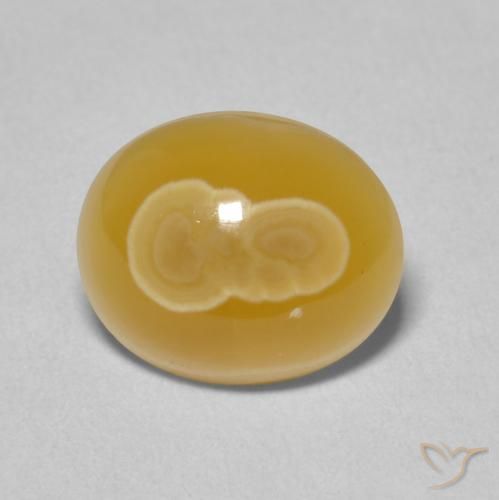 4.57ct 자연스러운 다색 마노, 타원형, 불투명체