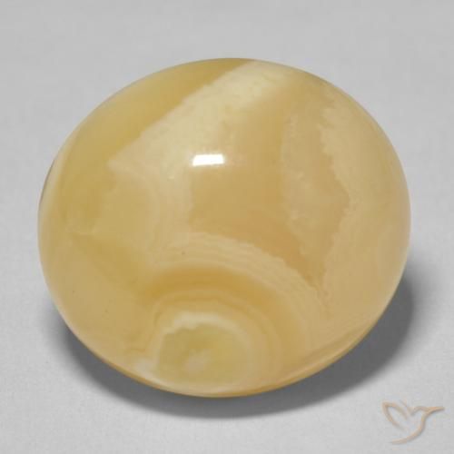 22.91ct 자연스러운 다색 마노, 타원형, 불투명체