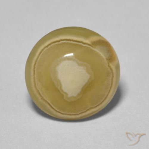 4.76ct 자연스러운 다색 마노, 둥근, 불투명체