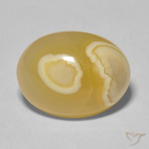 10.85ct 자연스러운 다색 마노, 타원형, 불투명체