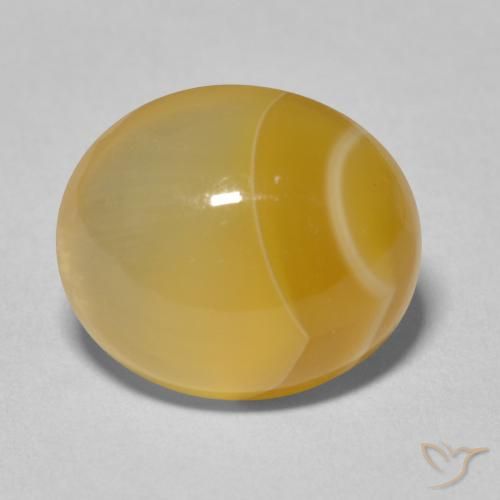 10.66ct 자연스러운 다색 마노, 타원형, 불투명체, Photo A
