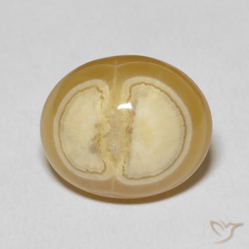 11.61ct 자연스러운 다색 마노, 타원형, 불투명체