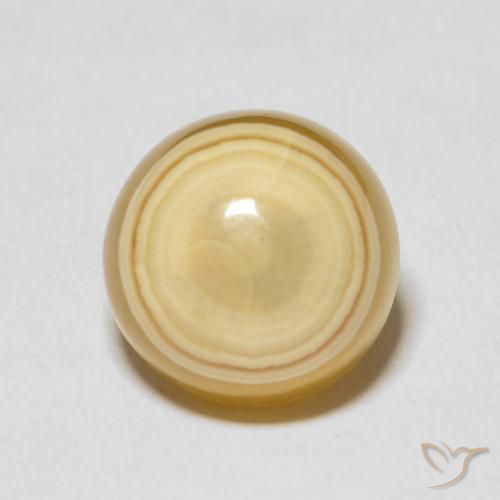 9.66ct 자연스러운 다색 마노, 둥근, 불투명체
