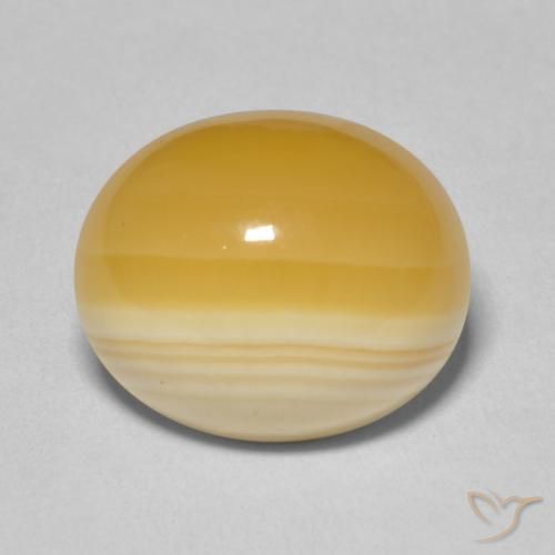 14.08ct 자연스러운 다색 마노, 타원형, 불투명체