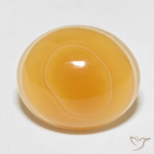32.96ct 자연스러운 다색 마노, 타원형, 불투명체