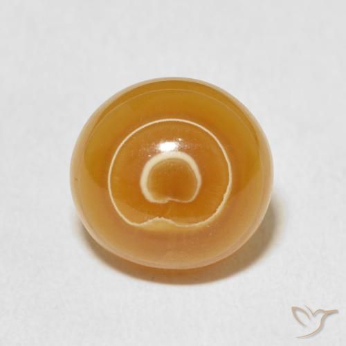 7.24ct 자연스러운 다색 마노, 둥근, 불투명체